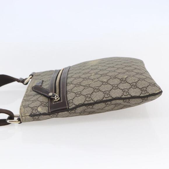 GUCCI GG Supreme Shoulder Bag PVC Beige Gold 295257 Auth bs29716 - Picture 3 of 16